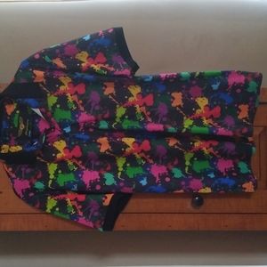 PREMIERE Abstract Colorful Polo Shirt